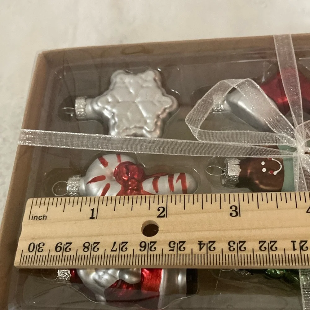 Target BP Christmas 2022 Mini Glass Icon Ornaments